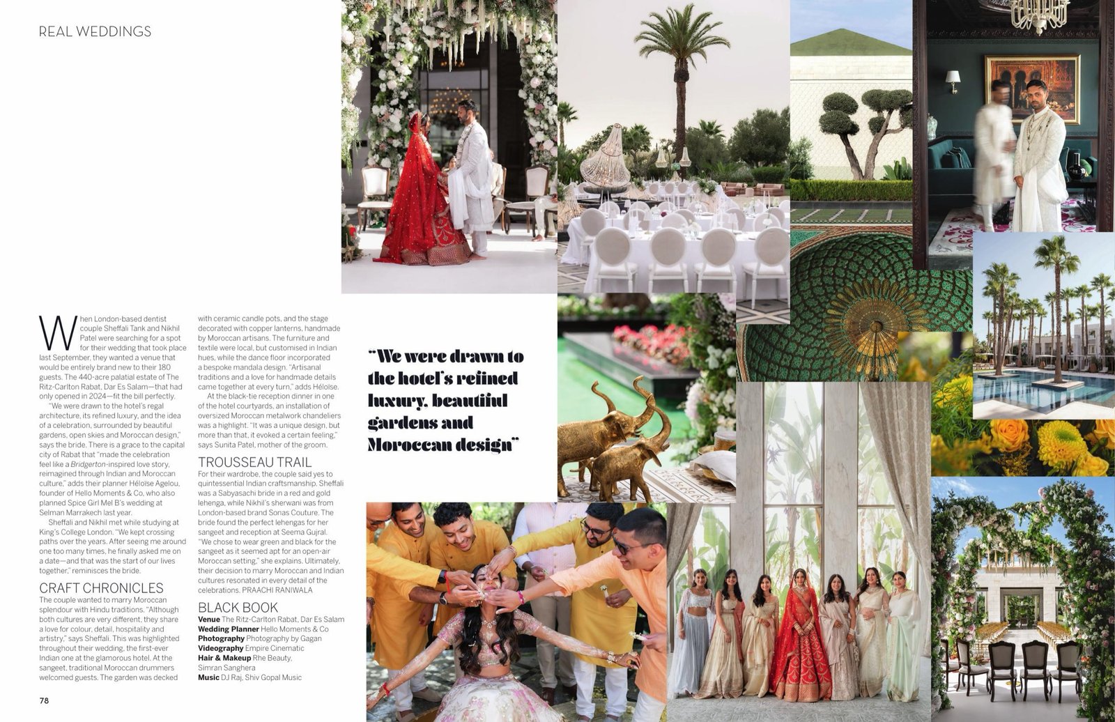 Moroccan Magic feature — second spread