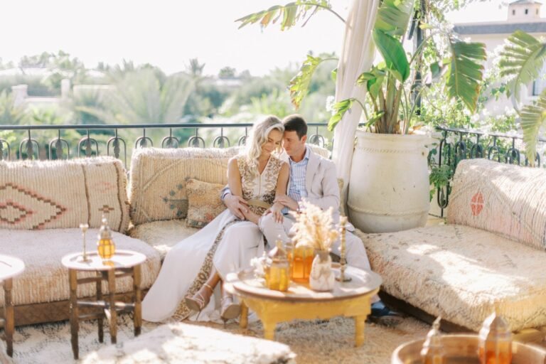 Caroline and Reda wedding at Palais Ronsard Marrakech (photo 4)