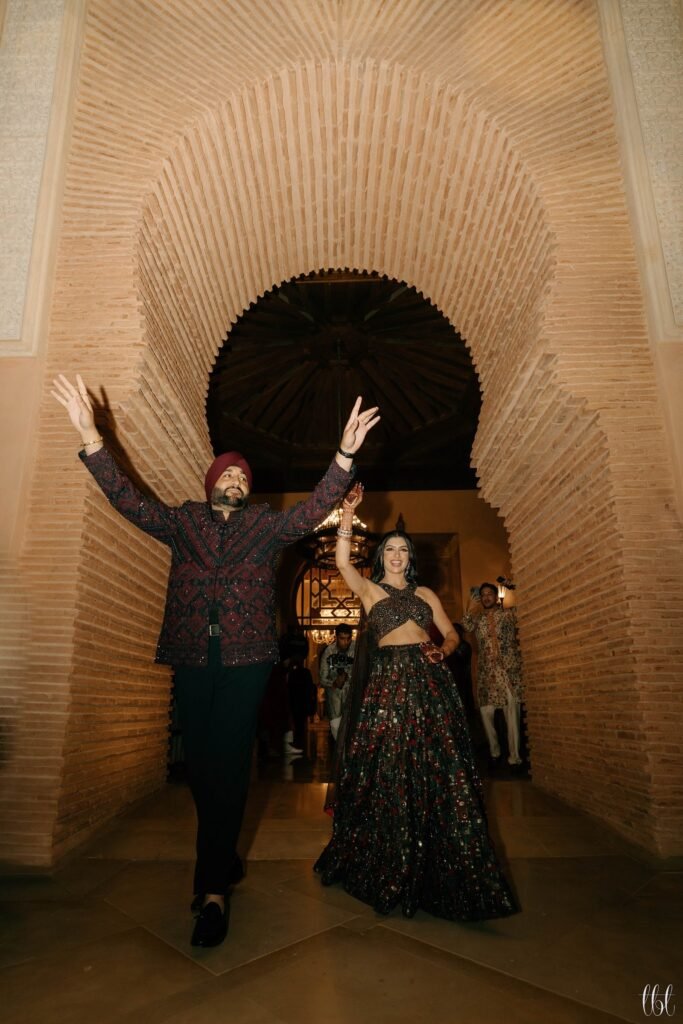 Mahek and Jay Sikh wedding at The Oberoi Marrakech (photo 16)