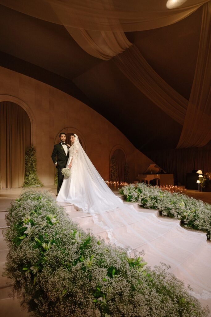 Kassem and Sirine wedding at The Oberoi Marrakech bespoke marquee (photo 10)