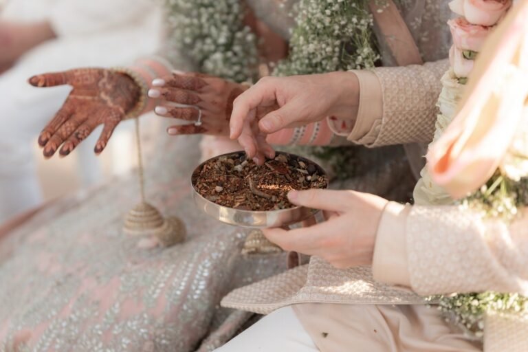 Komi and Angus Indian wedding at The Oberoi Marrakech (photo 16)