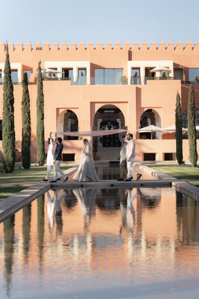 Komi and Angus Indian wedding at The Oberoi Marrakech (photo 8)