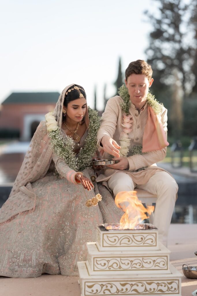 Komi and Angus Indian wedding at The Oberoi Marrakech (photo 13)