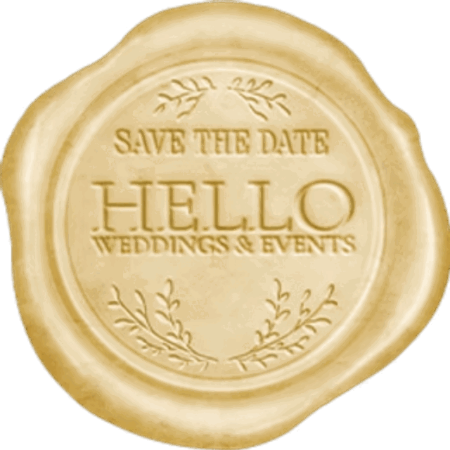 Hello Weddings & Events — Save the Date