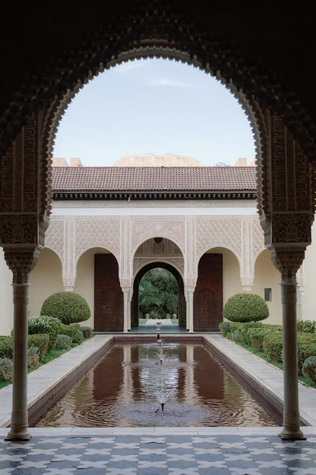 Rhea & Siva — Ksar Char Bagh Marrakech