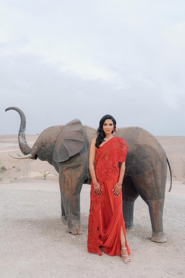 Rhea & Siva — Ksar Char Bagh Marrakech