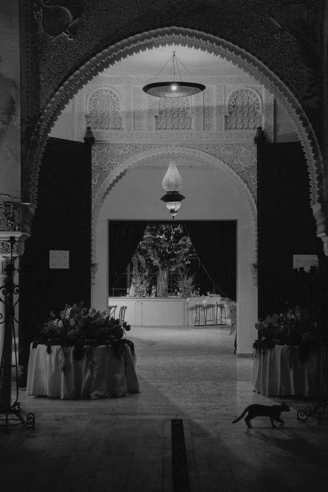 Rhea & Siva — Ksar Char Bagh Marrakech