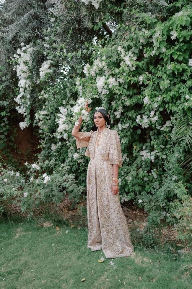 Rhea & Siva — Ksar Char Bagh Marrakech