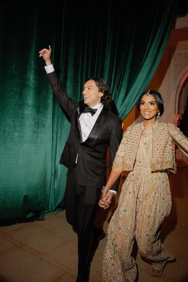 Rhea & Siva — Ksar Char Bagh Marrakech