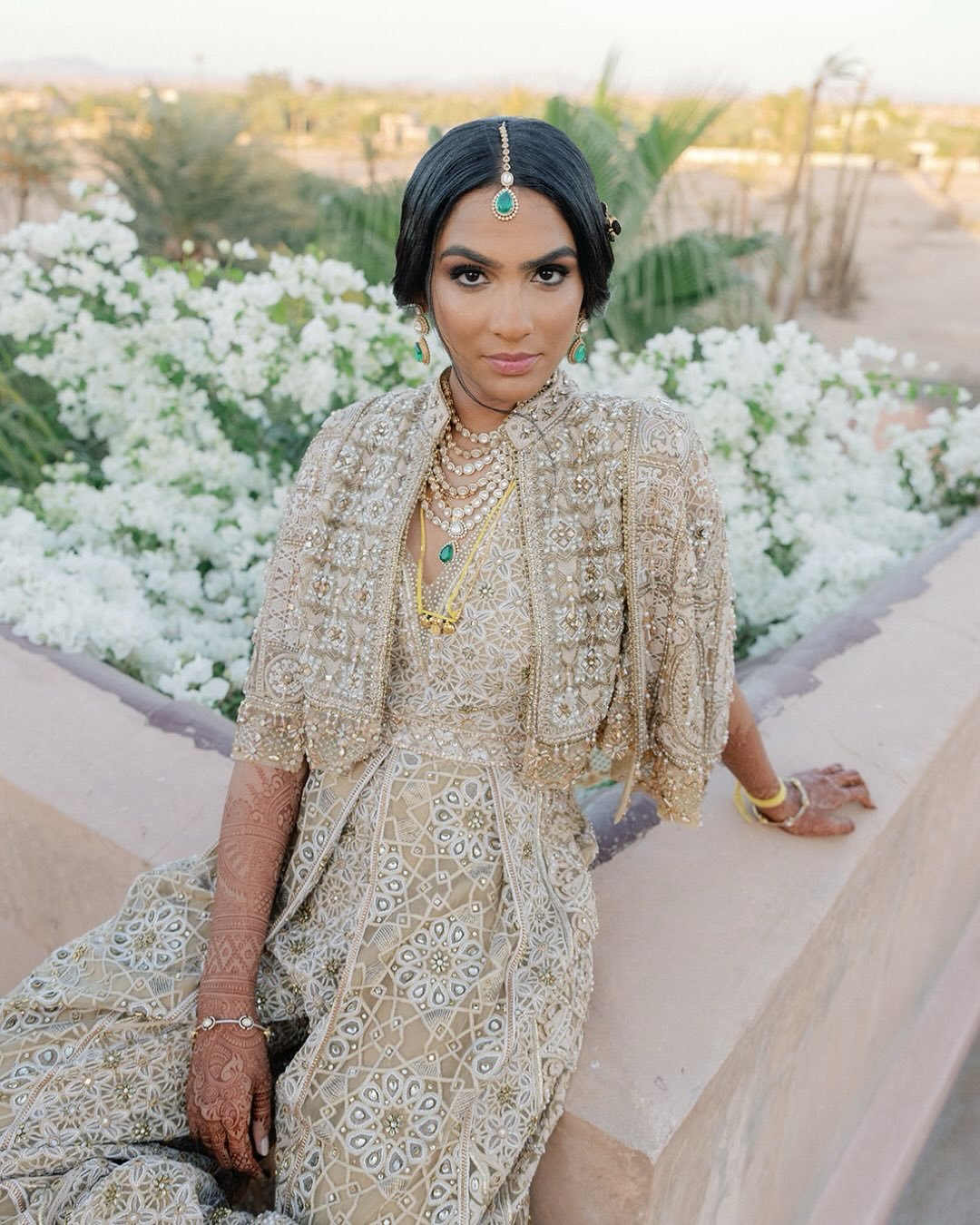 Rhea & Siva — Ksar Char Bagh Marrakech