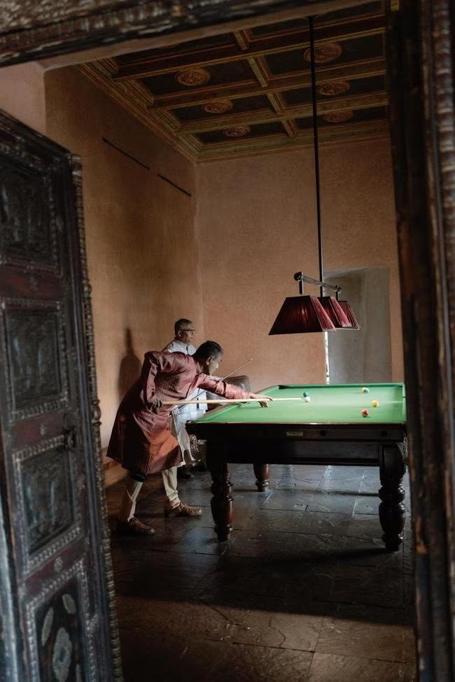 Rhea & Siva — Ksar Char Bagh Marrakech