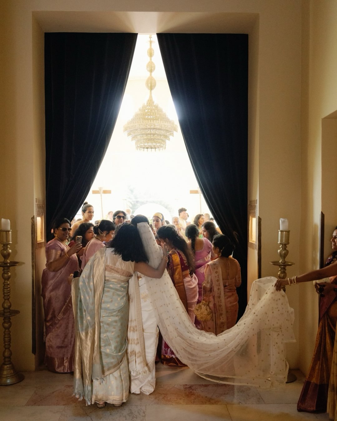 Rhea & Siva — Ksar Char Bagh Marrakech